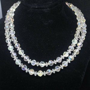Statement Necklace Beaded Necklace Beaded Jewelry Star Fish Necklace Gemstone Necklace Blue Mother of Pearl Necklace Festival Necklace
